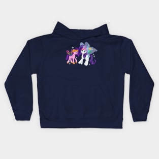 Rarity and Pipp Kids Hoodie